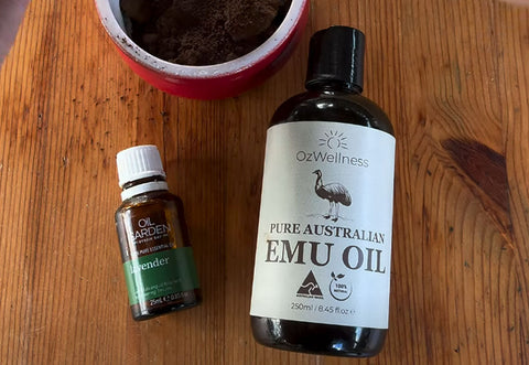 Emu Oil & Coffee Grounds Body Scrub DIY Skincare Recipe